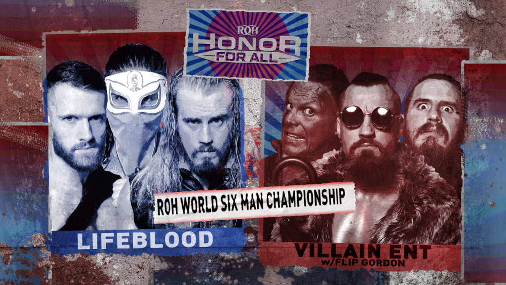 LifeBlood to challenge for Six-Man Tag titles at ROH Honor for All