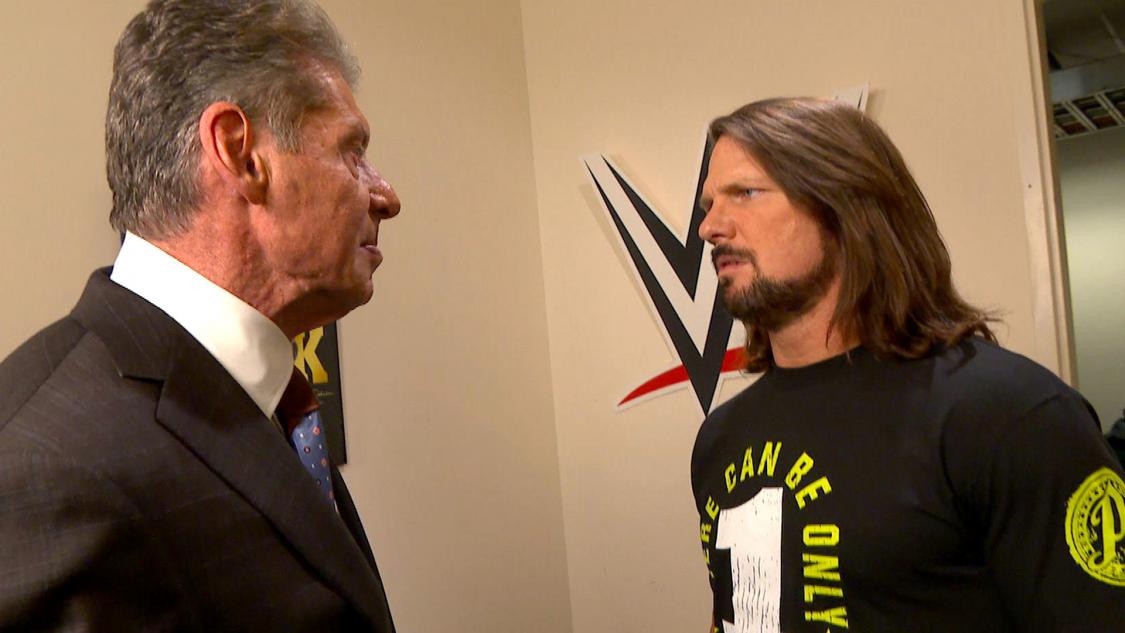 SmackDown notes: Vince McMahon-AJ Styles, next week’s episode
