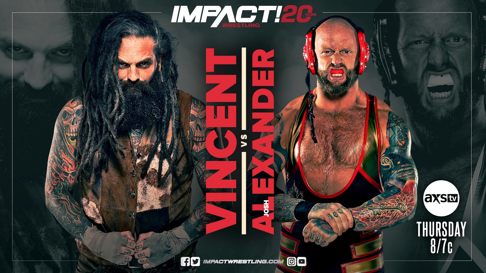 Josh Alexander vs. Vincent, JONAH vs. Crazzy Steve set for Impact Wrestling