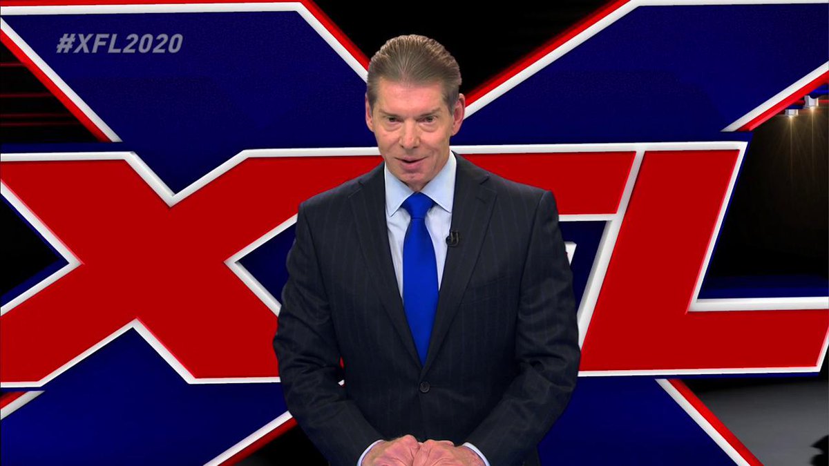 Vince McMahon announces XFL relaunch for 2020
