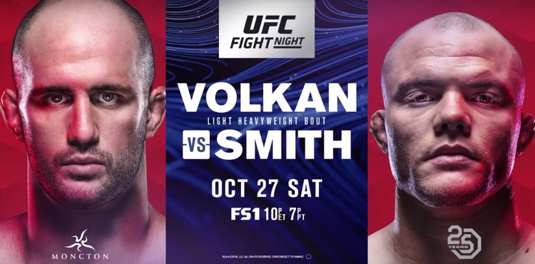 UFC Fight Night 138 live results: Volkan Oezdemir vs. Anthony Smith