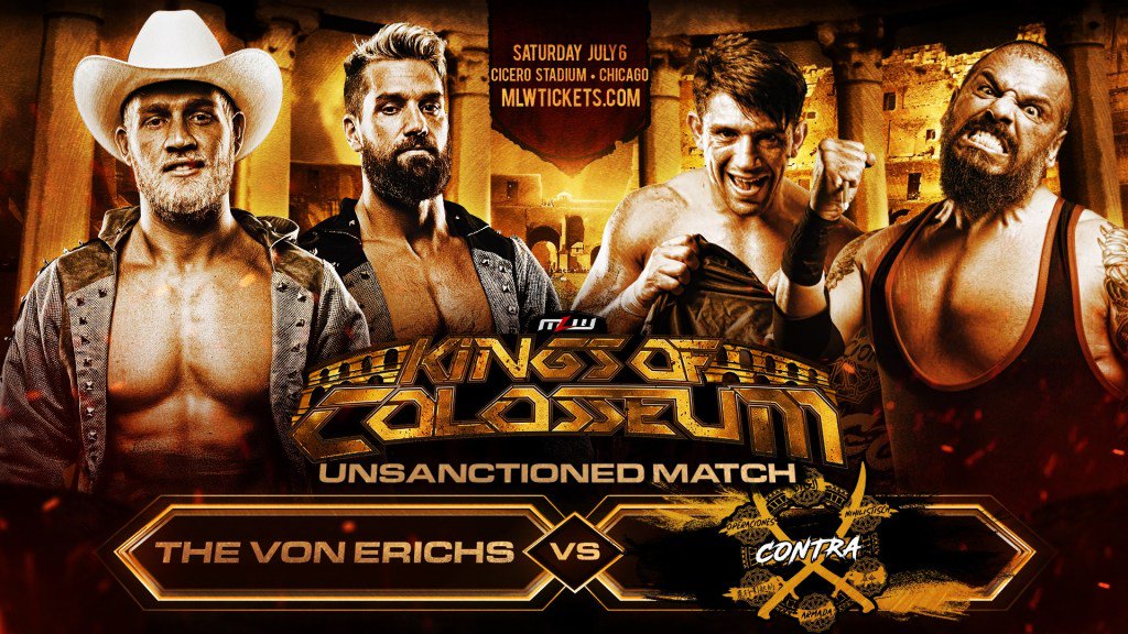 Von Erichs vs. Contra ‘unsanctioned match’ set for MLW TV tapings