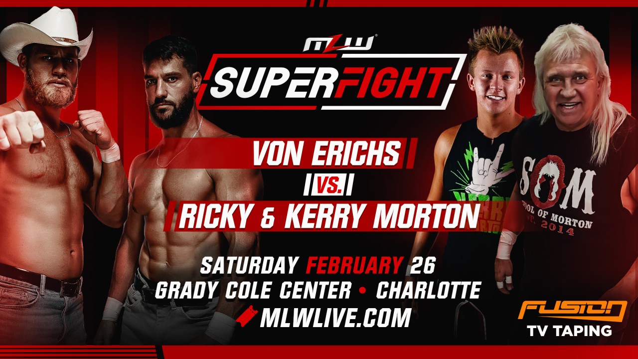 Von Erichs vs. Ricky & Kerry Morton added to MLW SuperFight