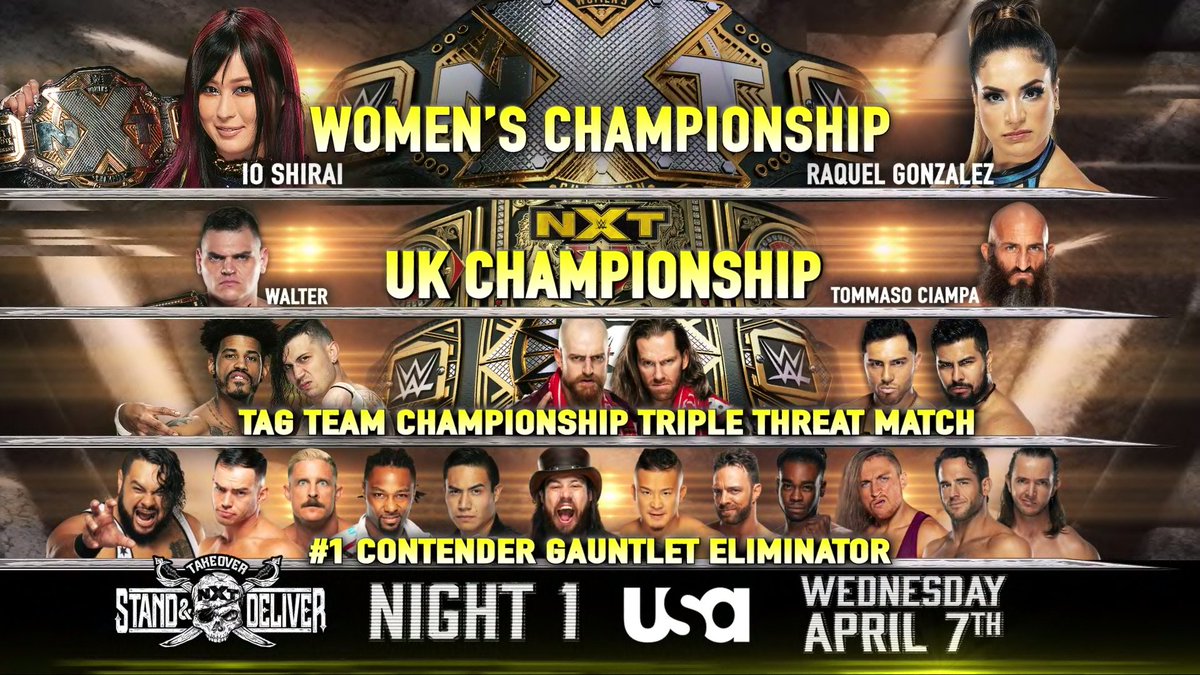 WALTER vs. Ciampa UK title match added to NXT TakeOver