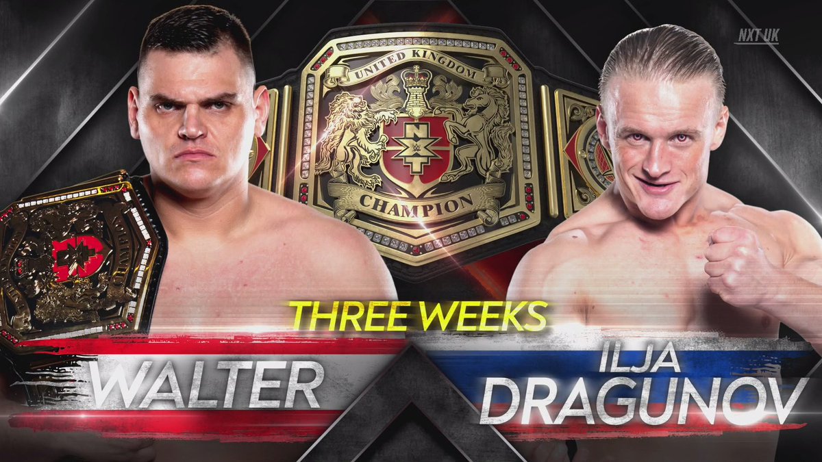 Date set for WALTER vs. Ilja Dragunov NXT UK title match