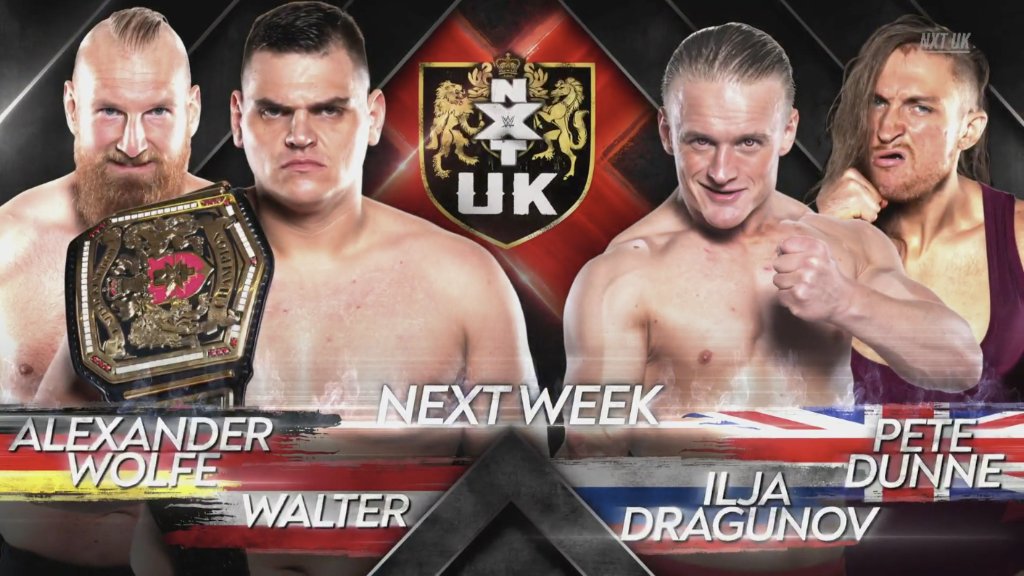 Two matches confirmed for next week’s NXT UK
