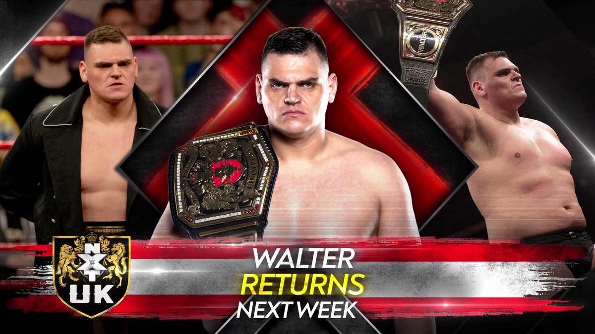 WALTER appearance announced for next week’s NXT UK