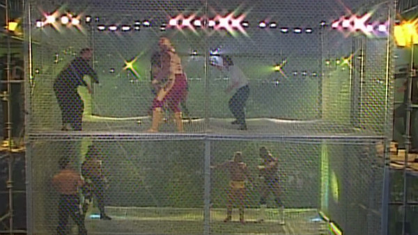 DragonKingKarl Classic Wrestling Show: WCW Uncensored 1996 Doomsday Cage match
