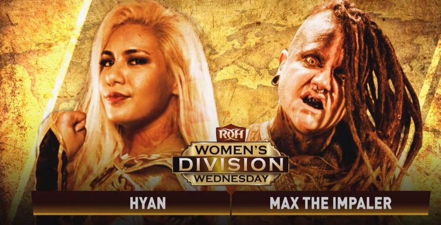 ROH Women’s Division Wednesday results: Max The Impaler vs. Hyan