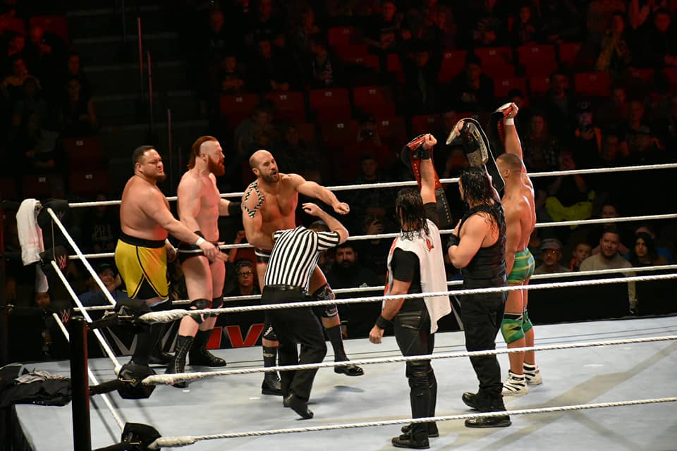 WWE West Plains, MO, live results: Six-man tag main event