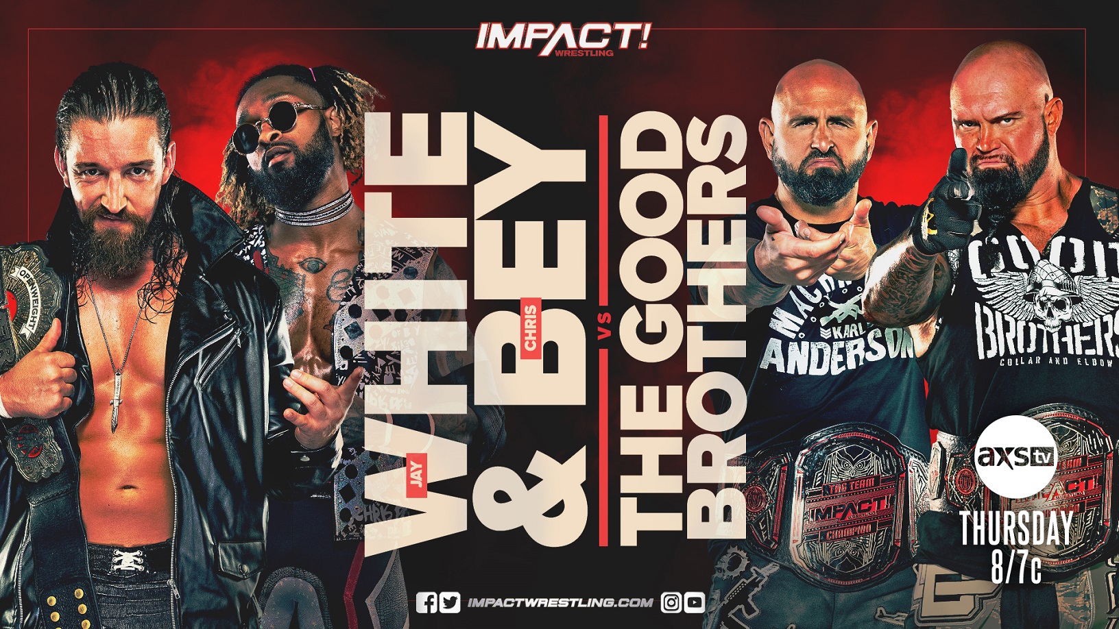 Impact Wrestling live results: White & Bey vs. Good Brothers