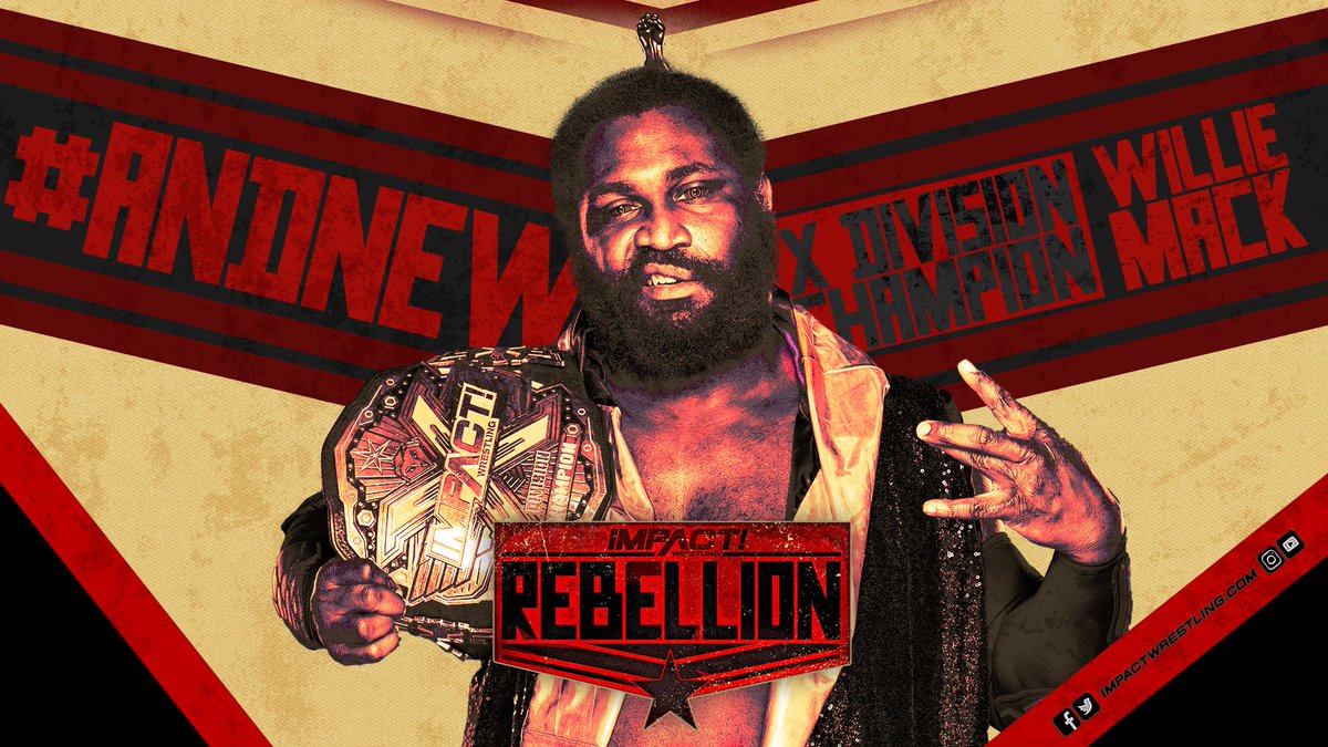 Impact Rebellion notes: New X-Division champ, night two card