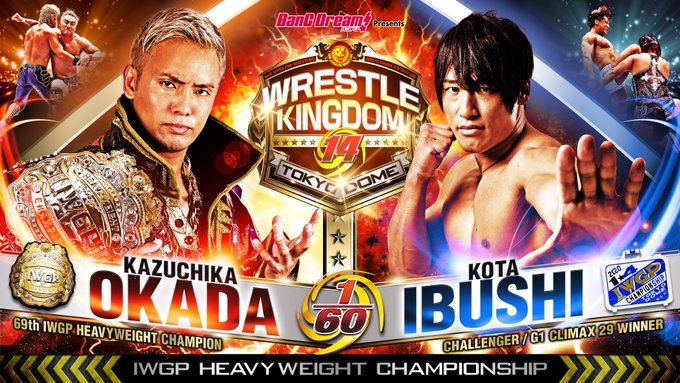 NJPW Wrestle Kingdom 14 night one live results: Okada vs. Ibushi