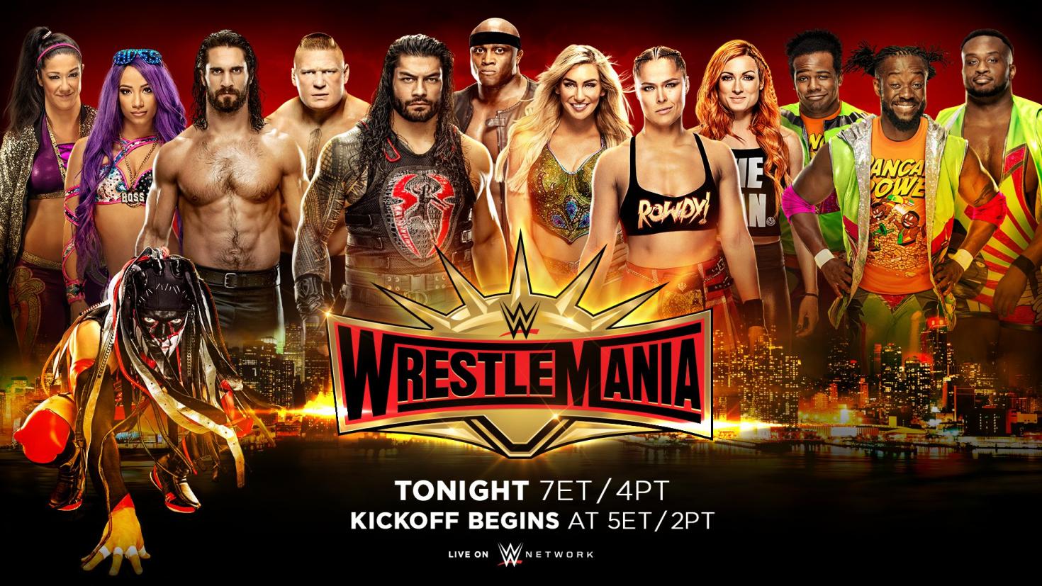 WWE WrestleMania 35 live results: Rousey vs. Charlotte vs. Lynch