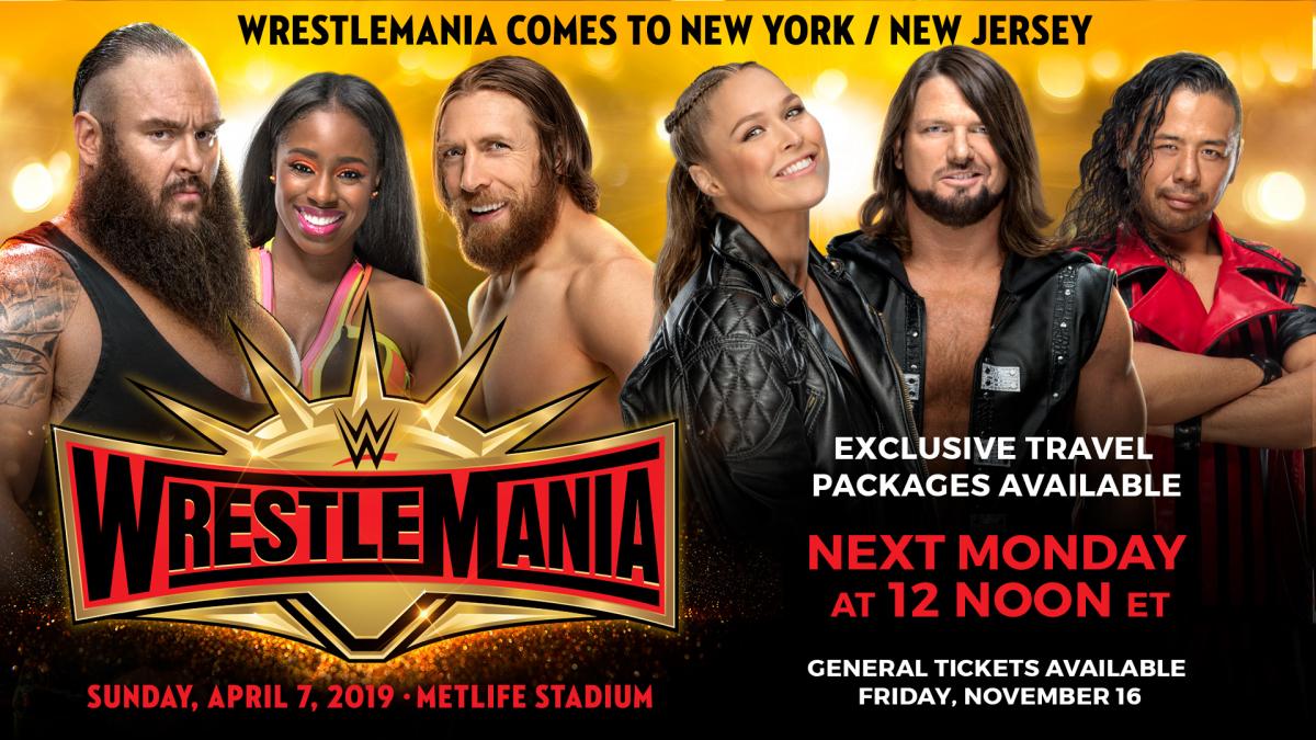 WrestleMania week notes: WM ticket info, Spring Break sells out