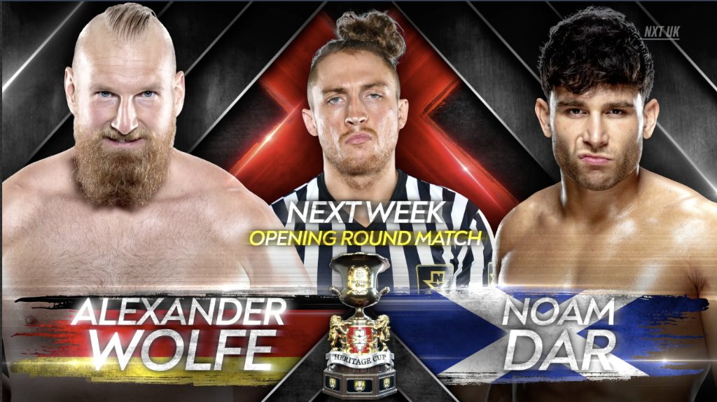 Heritage Cup tournament to begin on NXT UK next week