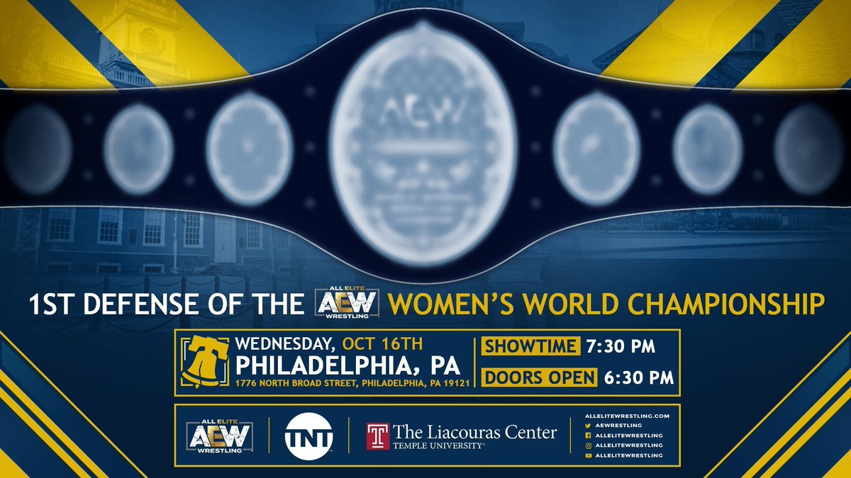 Women’s title defense added to week three of AEW TV