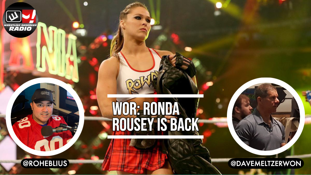 WOR: Ronda Rousey is back, Royal Rumble preview, AEW Dynamite ratings