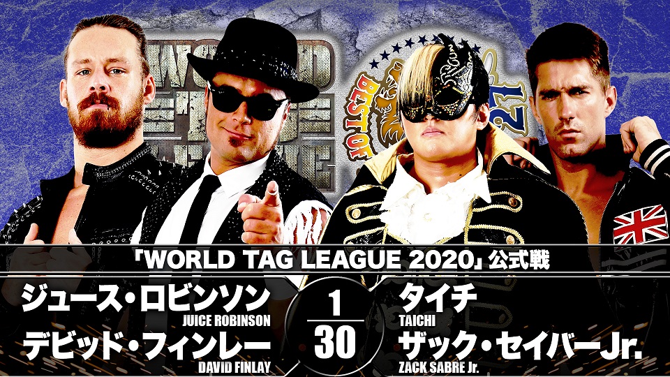 NJPW WTL results: Taichi & Sabre vs. FinJuice