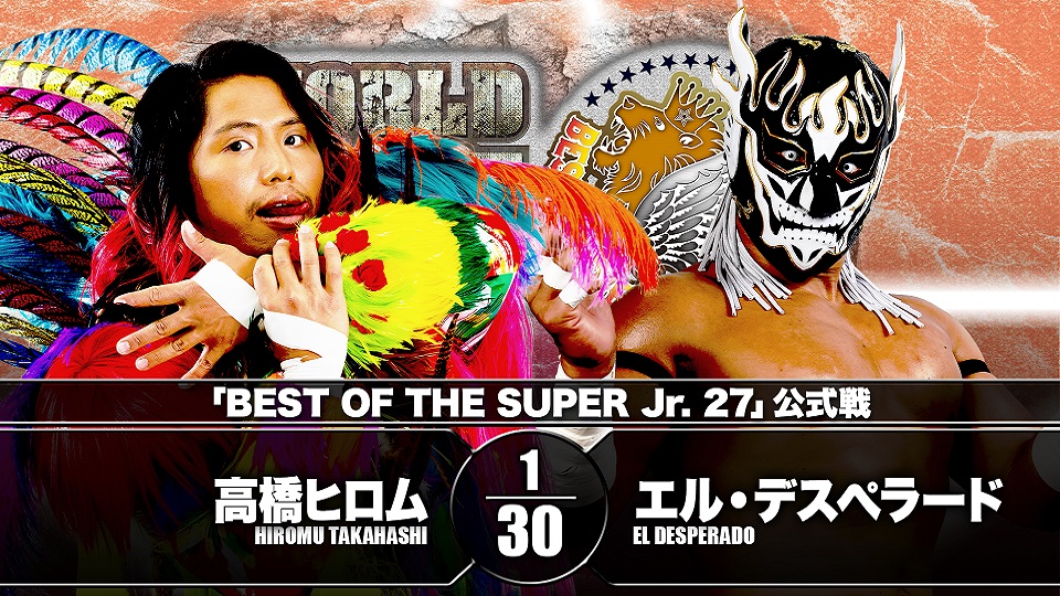 NJPW BOSJ results: Hiromu Takahashi vs. El Desperado