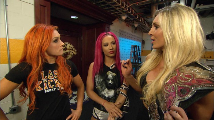 WWE Florence, Italy, live results: Charlotte vs. Becky Lynch vs. Sasha Banks