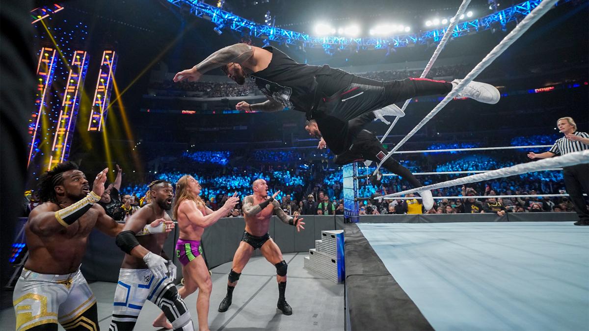 WWE SmackDown video highlights: The Usos vs. New Day vs. RK-Bro