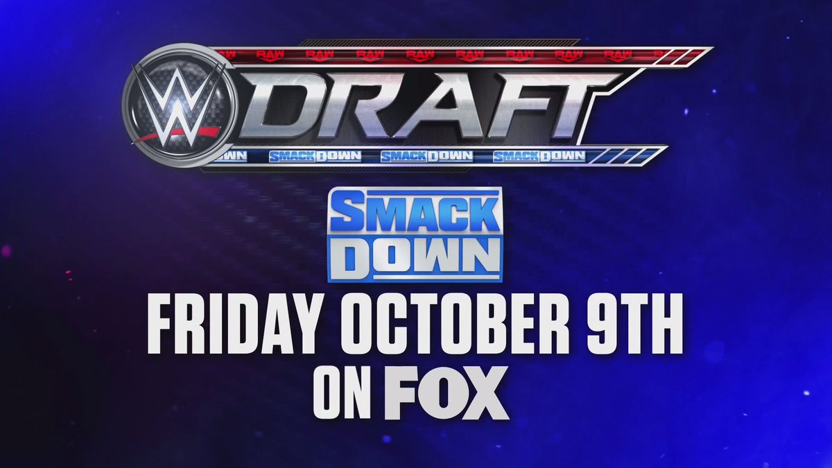WWE announces two-night draft for October