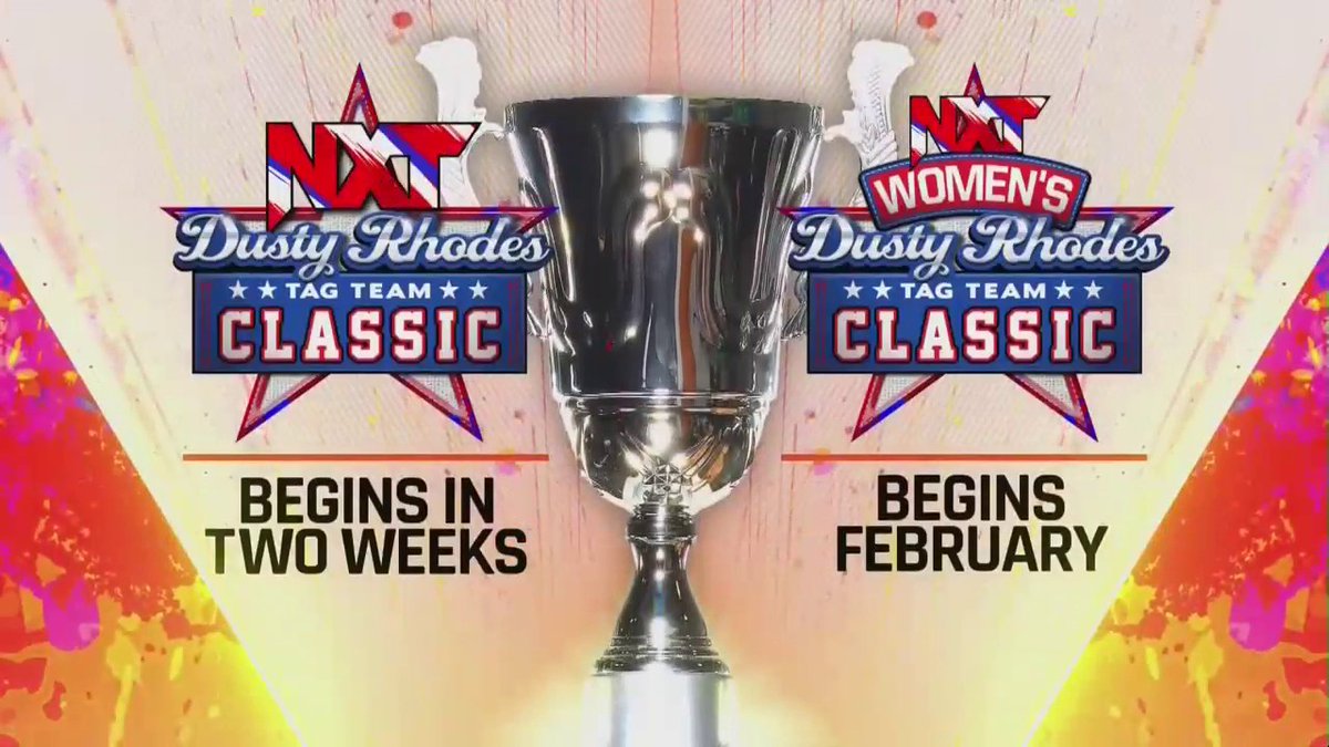 Dusty Classic tournaments returning to WWE NXT for 2022