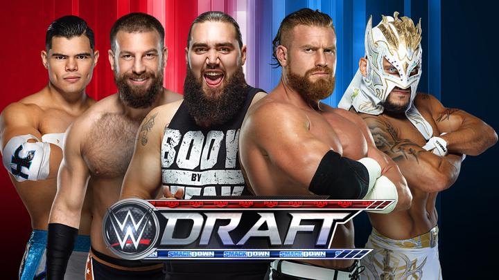 WWE announces five additional draft picks
