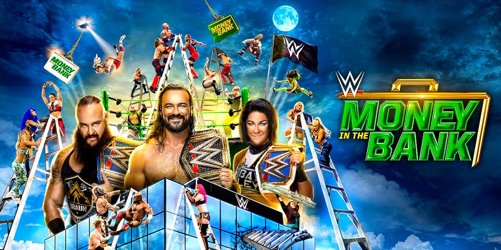 WWE Money in the Bank live results: Ladder matches at Titan Towers