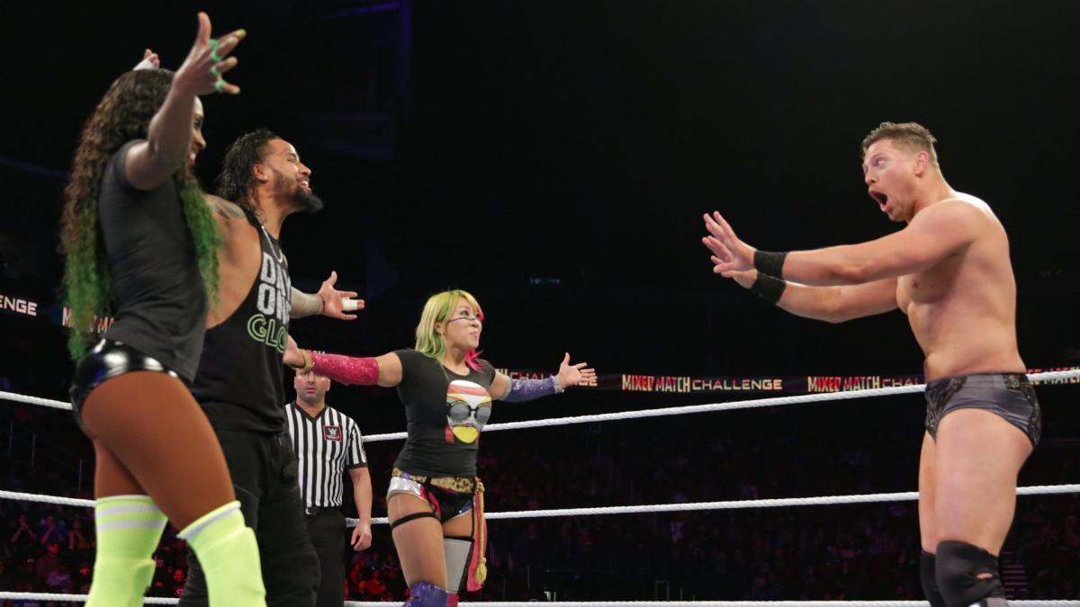 WWE Mixed Match Challenge results: Team Awe-ska vs. Day One Glow