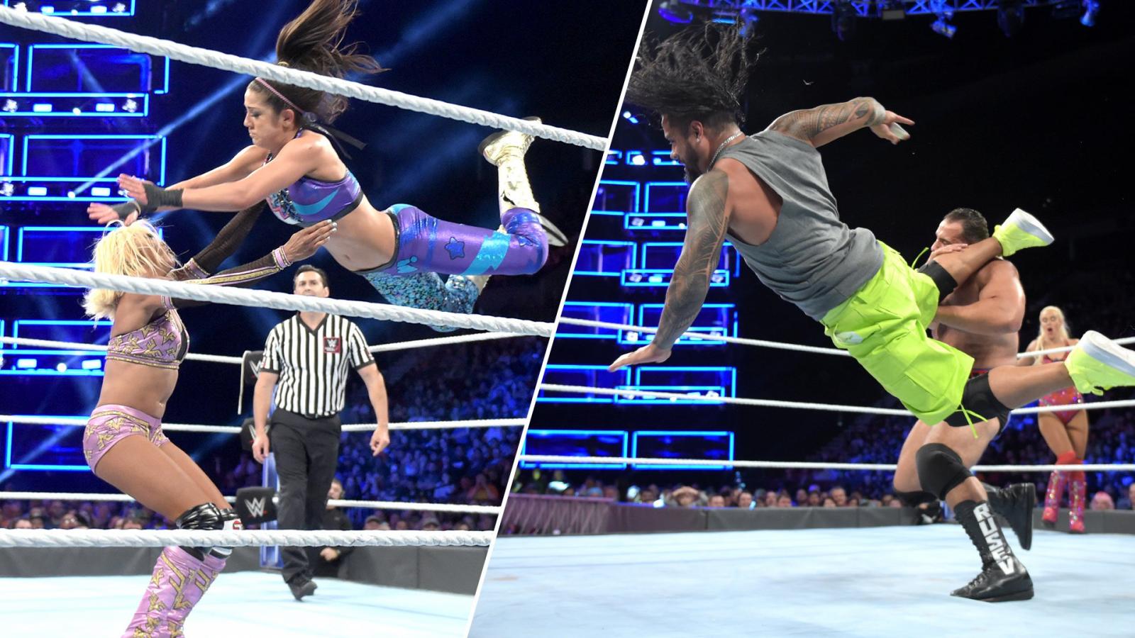 WWE Mixed Match Challenge results: Naomi/Uso vs. Lana/Rusev