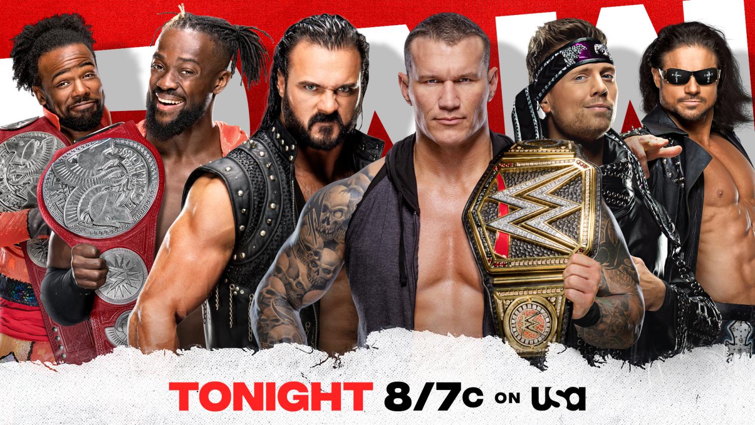 Three matches, Miz TV segment added to WWE Raw
