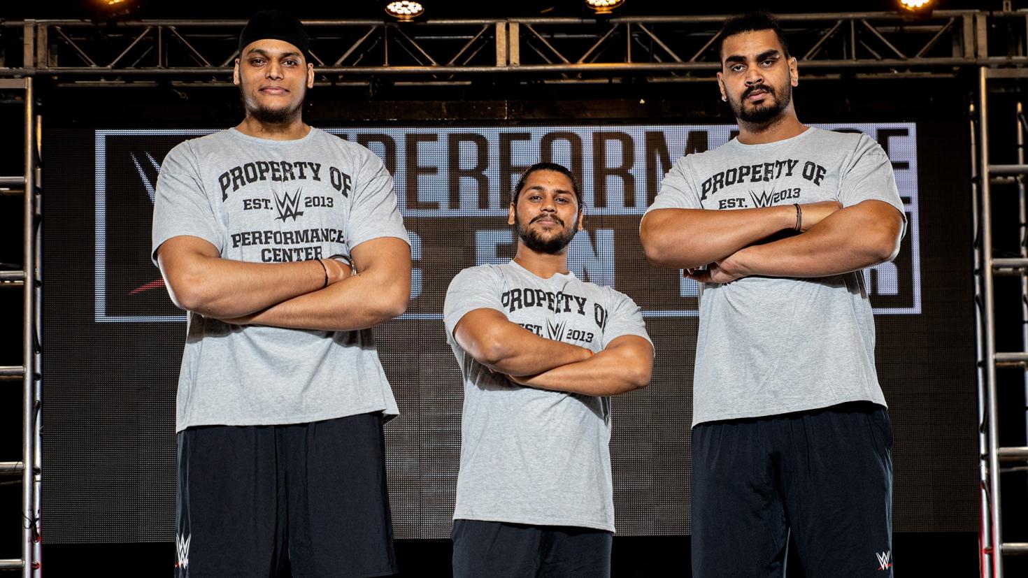 Three recruits from India join WWE Performance Center