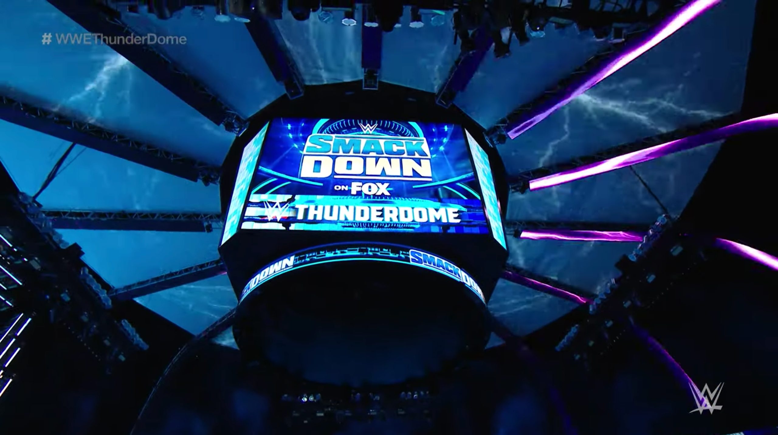 VIDEO: WWE reveals ThunderDome set