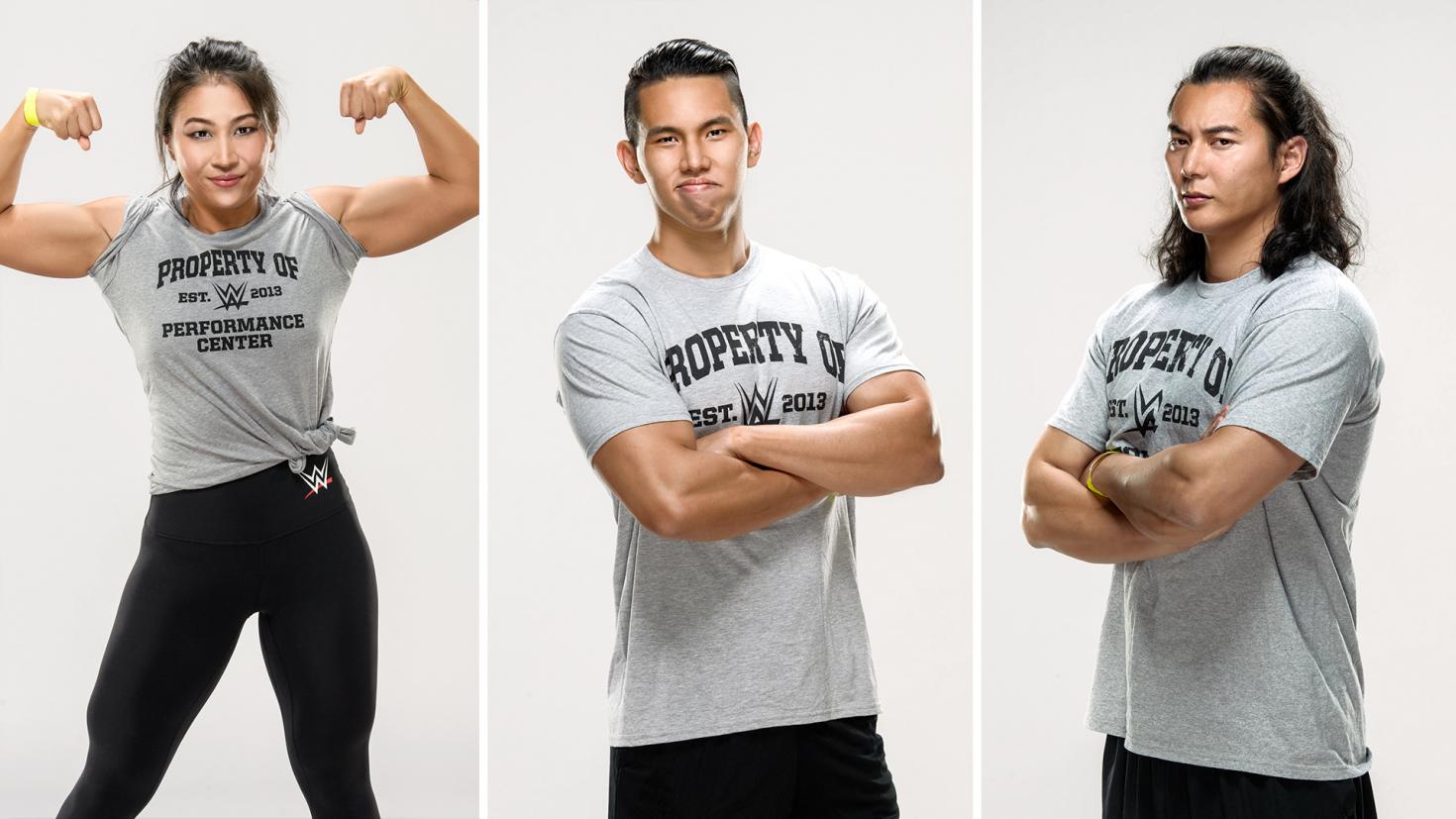 Three new recruits join WWE Performance Center