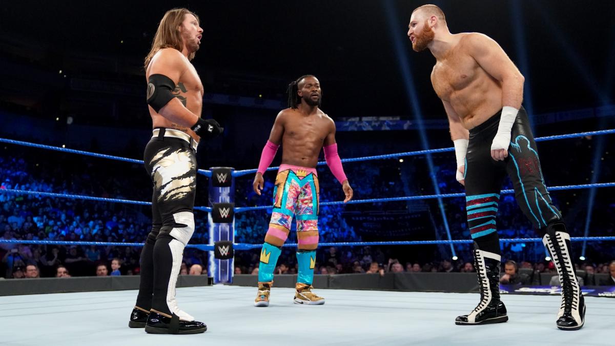 WWE SmackDown video highlights: Kingston vs. Styles vs. Zayn