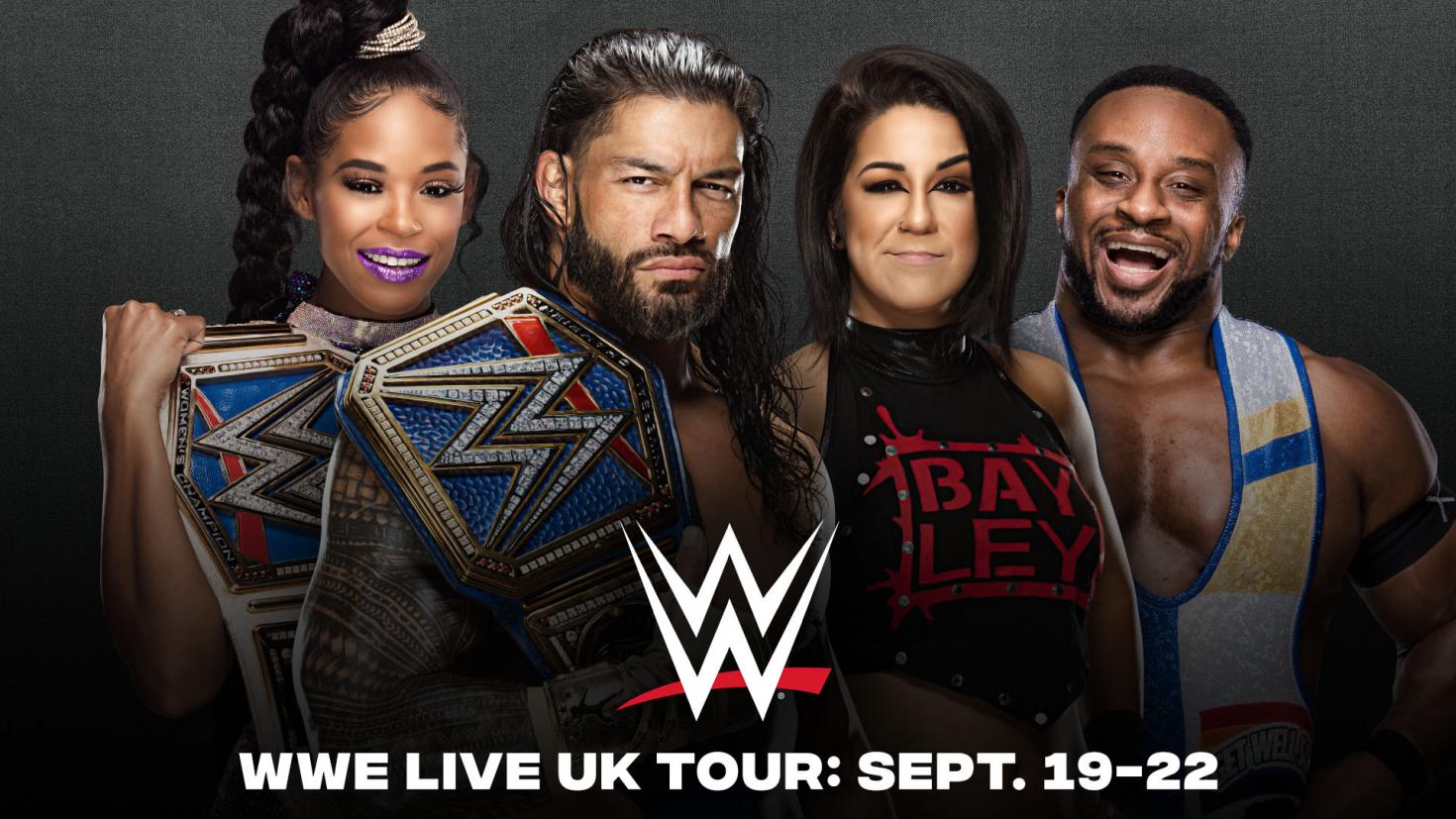 WWE announces four-show September UK tour