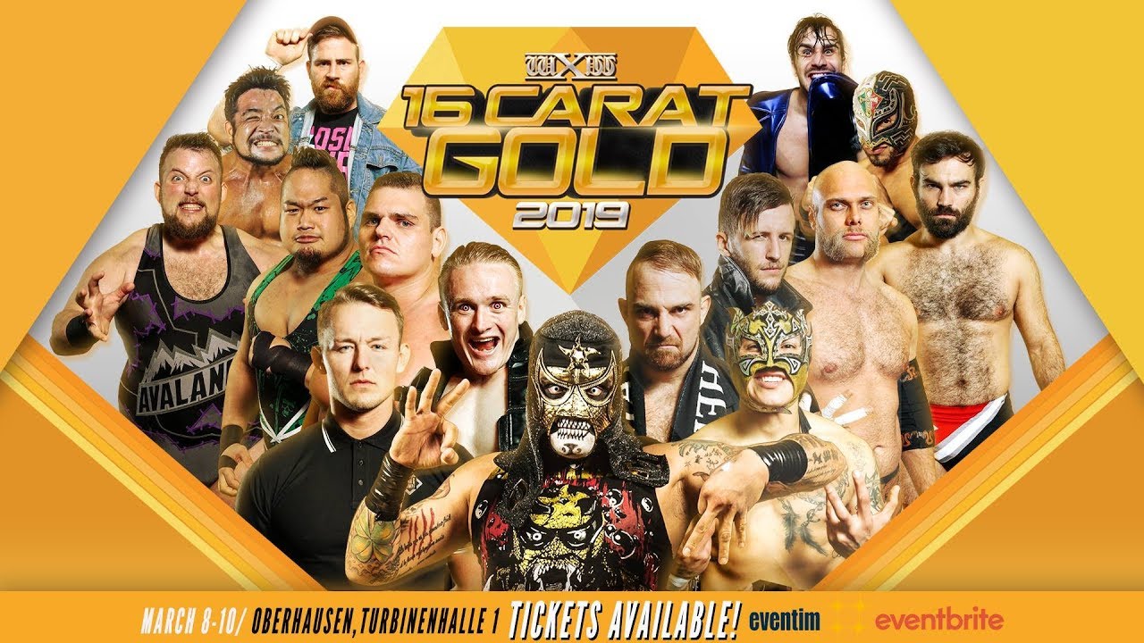wXw 16 Carat Gold night one results: WALTER vs. David Starr