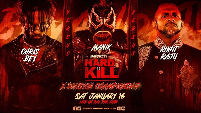 X-Division title triple threat match set for Impact Hard to Kill