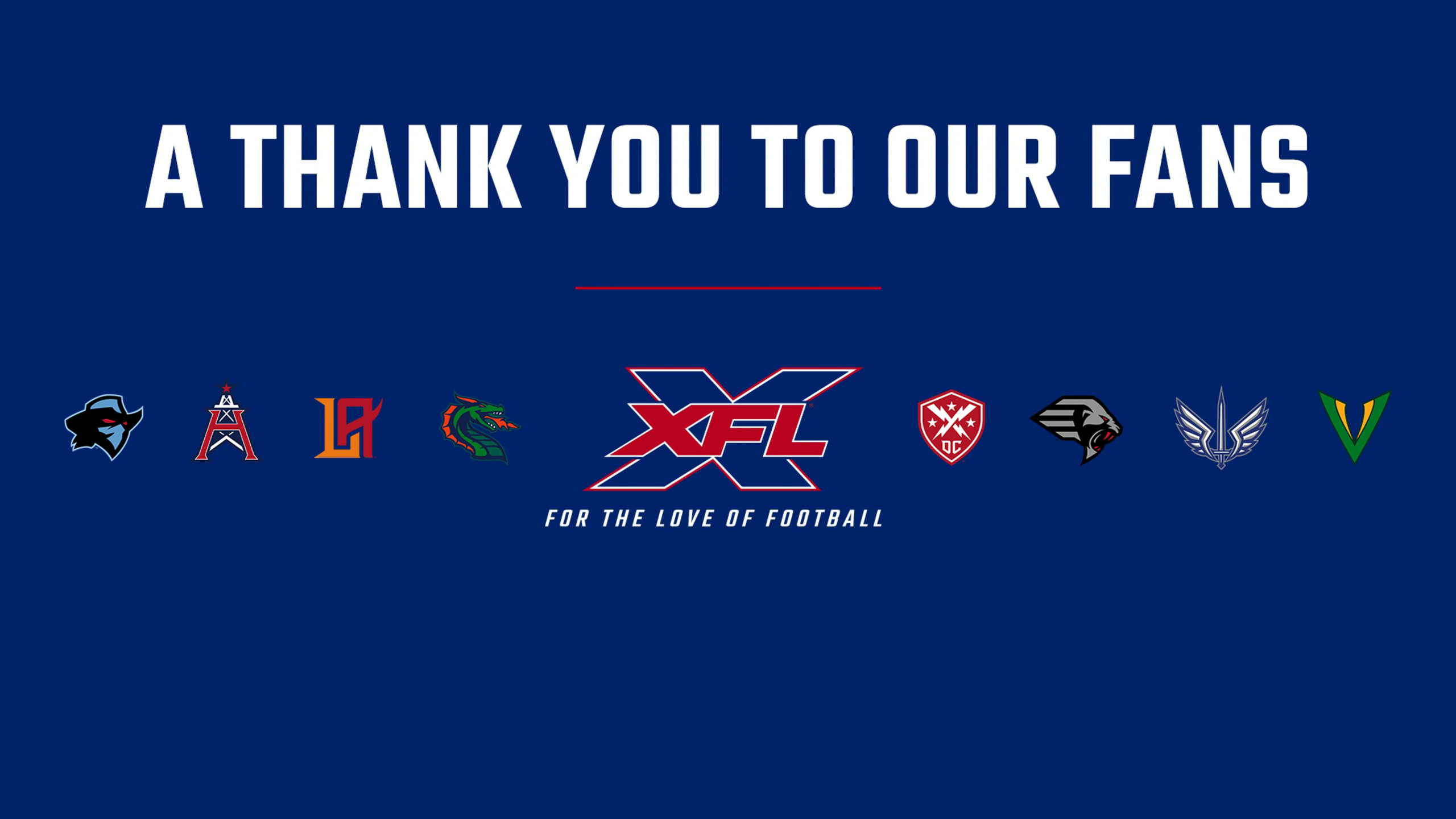 XFL officially cancels remainder of 2020 season