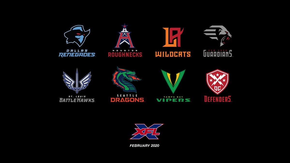 VIDEO: XFL reveals team names and logos