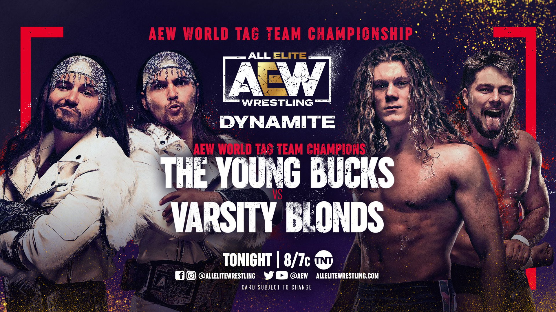 AEW Dynamite live results: The Young Bucks vs. Varsity Blonds