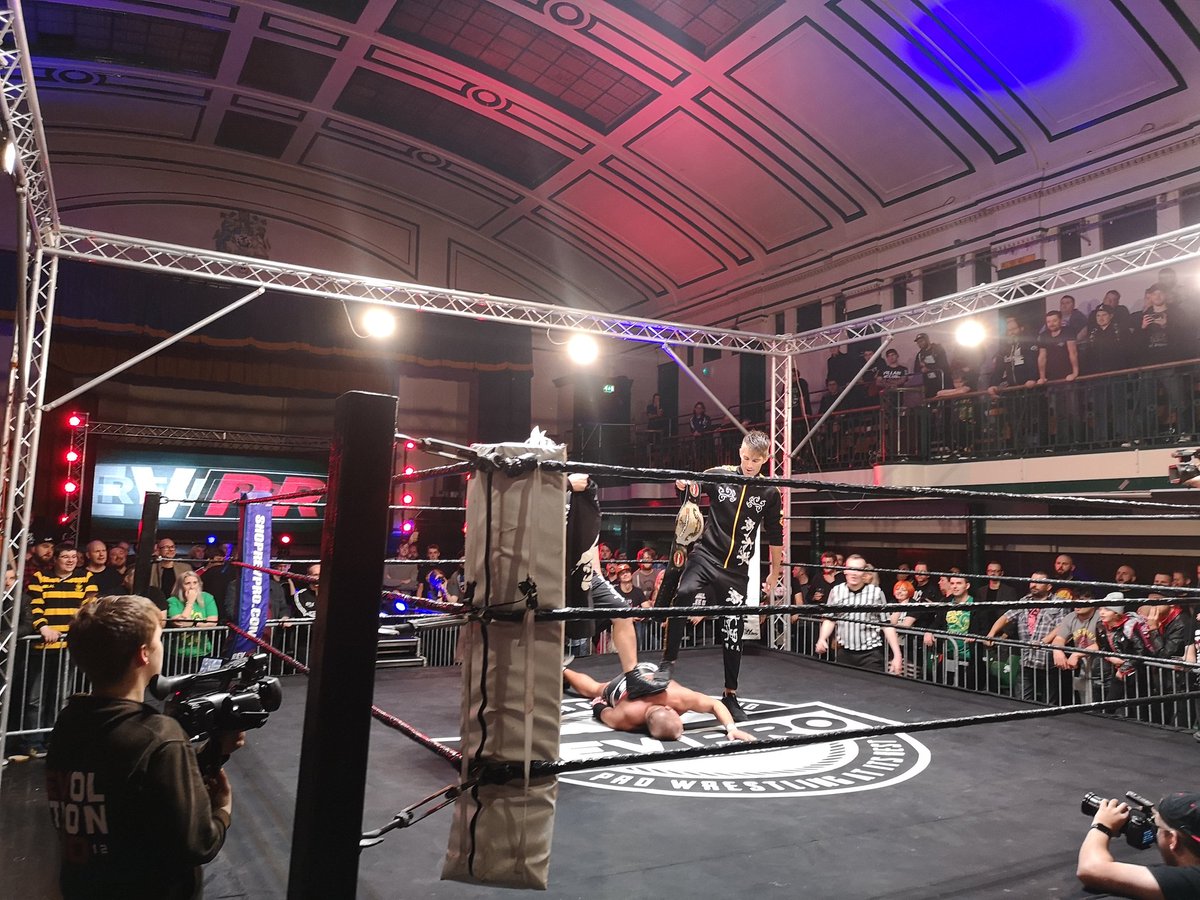 RevPro British Heavyweight title match set for NJPW Wrestle Kingdom 13