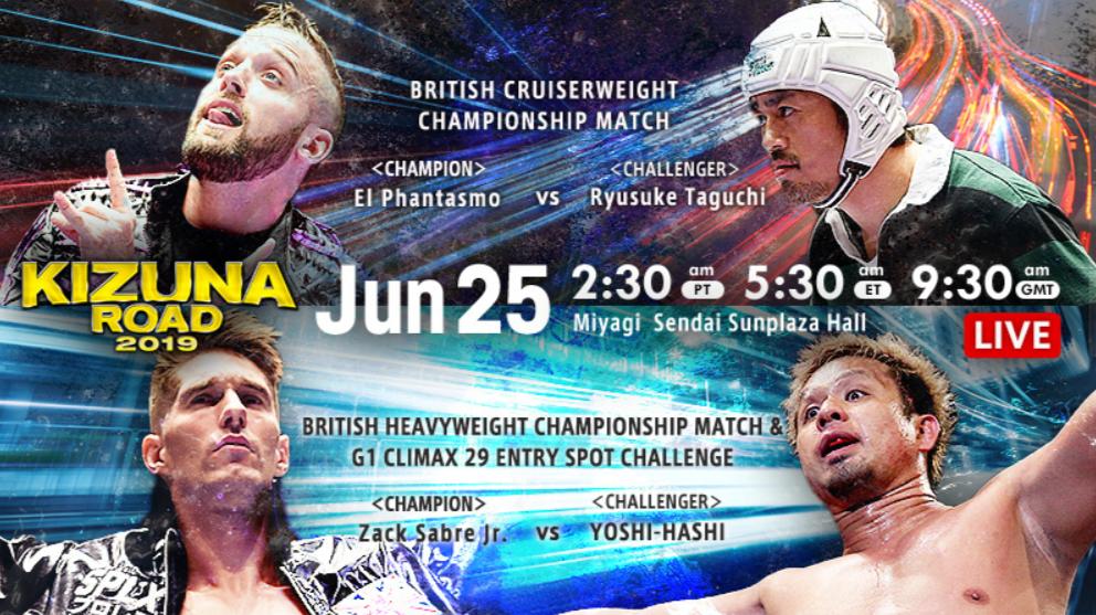 NJPW Kizuna Road results: Zack Sabre Jr. vs. YOSHI-HASHI