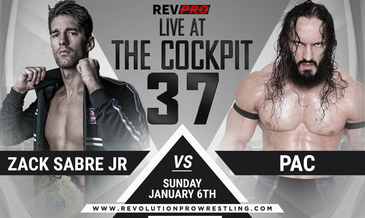 RevPro books Zack Sabre Jr. vs. PAC for January