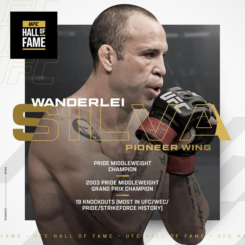 Wanderlei Silva named to UFC Hall of Fame class of 2024