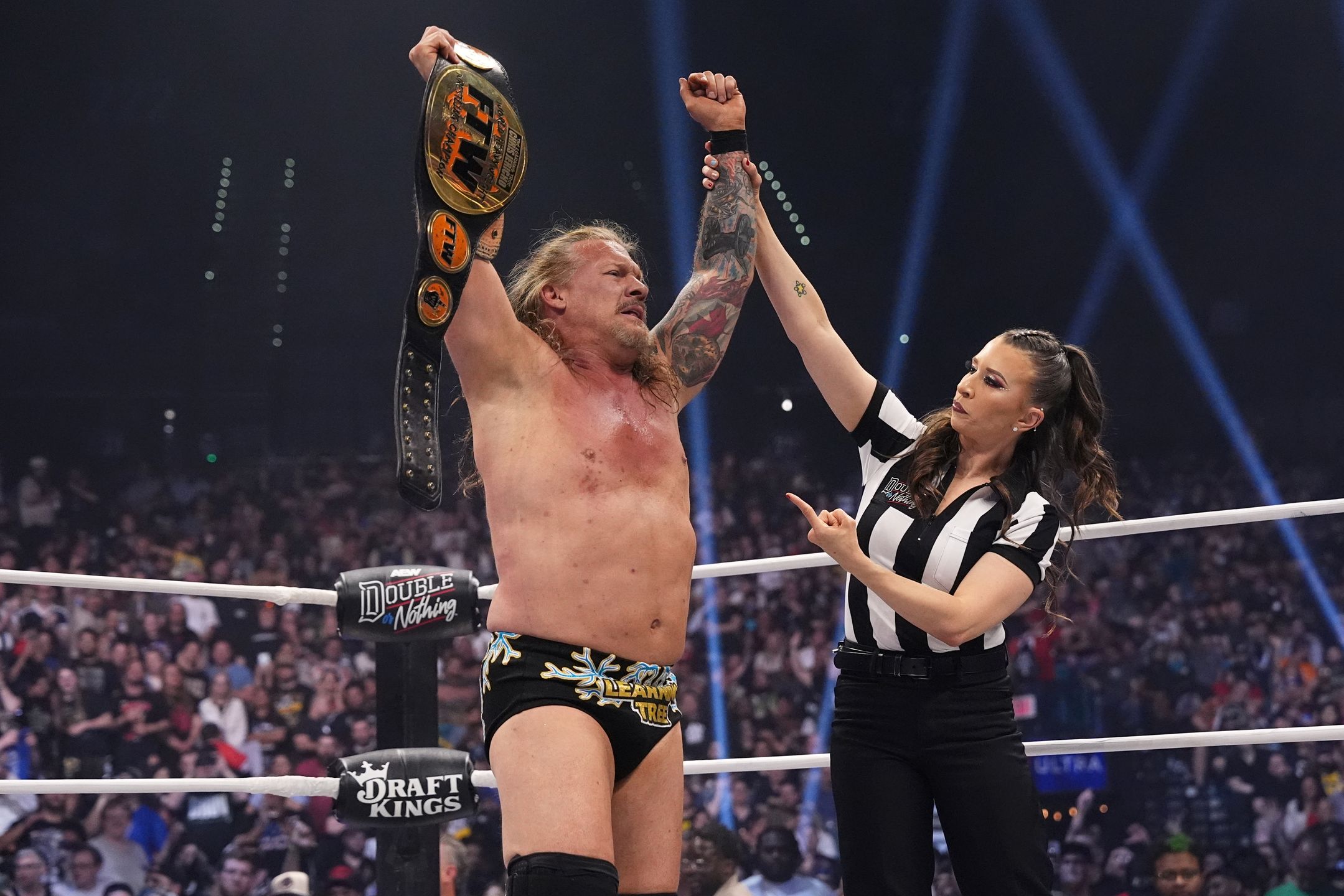 Lee South Chris Jericho vs HOOK vs Shibata Las Vegas, NV AEW Double or Nothing 2024 May 26, 2024