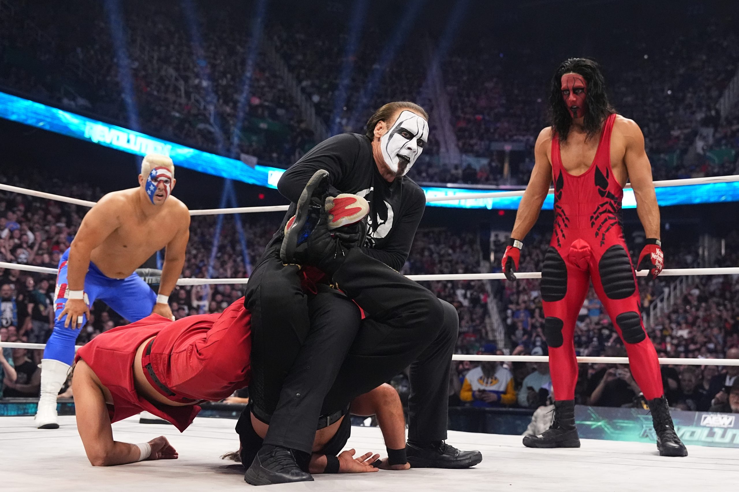 Sting says AEW Revolution retirement moment was ‘probably the highlight of 40 years’