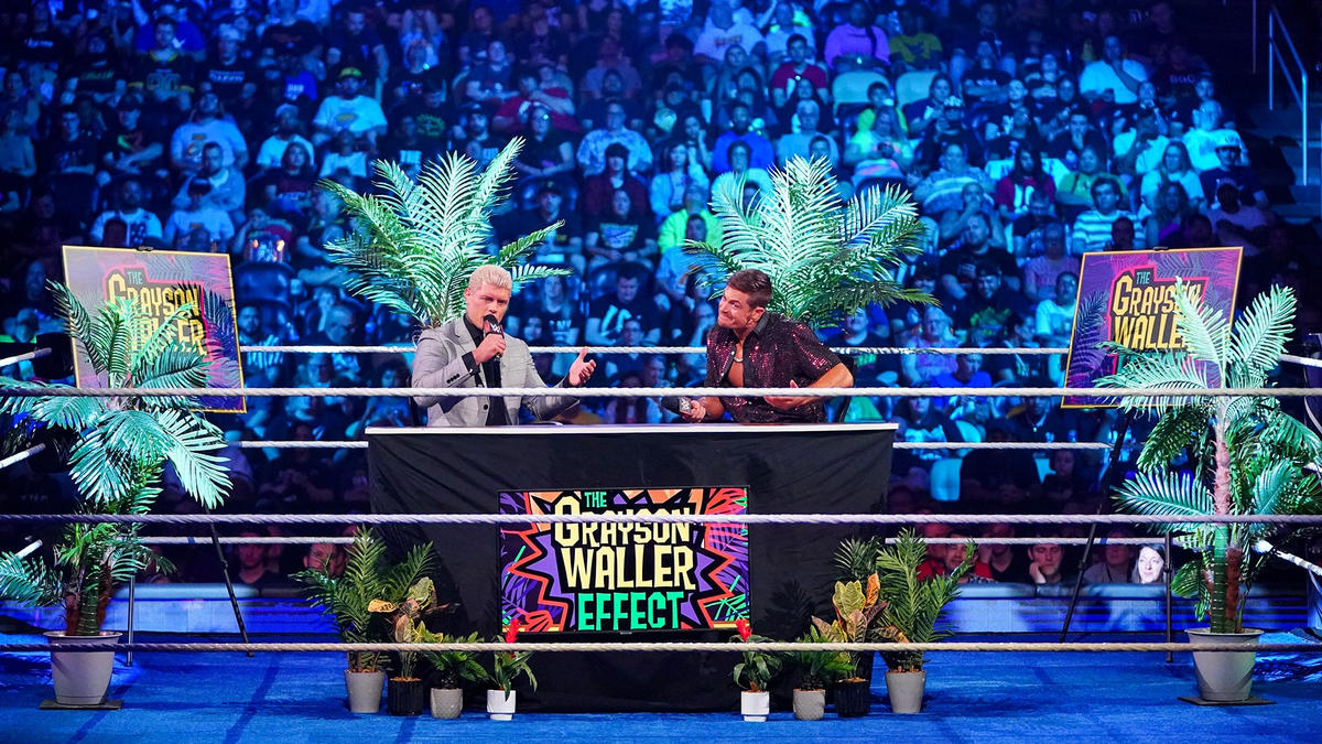 Grayson Waller Effect with Cody Rhodes & Seth Rollins set for WWE Elimination Chamber